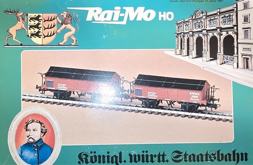 RAI-MO RAIMO 200223 BAUSATZ KÖNIGL WÜRTT STAATSB 2 Stck. Salzwagen EP 1 | Zustand: Neu