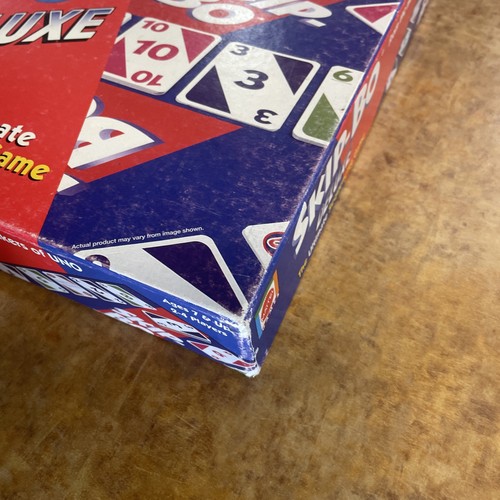 SKIP-BO DELUXE Card Game Ultimate Sequencing Board Game 2001 - Complete - Picture 3 of 10