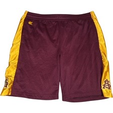 Colosseum Athletics Arizona State Sun Devils Mesh Shorts Herren L weinrot gold ASU