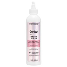 Suave Hydra Gloss Sulfate Free, Rinse Off Glaze for Shiny Hair, 8 FL OZ