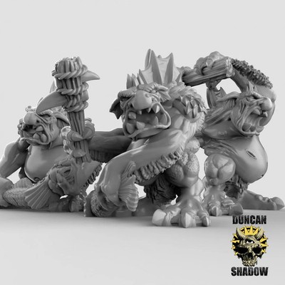 Troll Squad 3 Miniature