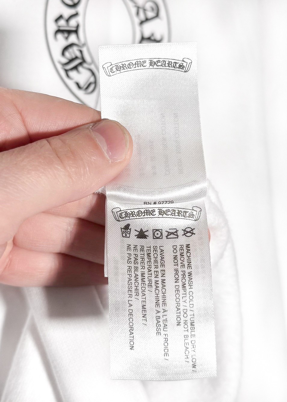 Chrome Hearts White Floral Horseshoe Logo Print Sweatshirt - 2XL thumbnail 8