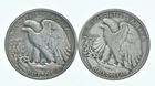 Sharp 50c 1945 1937 Walking Liberty Half Dollar - Collection Lot *541