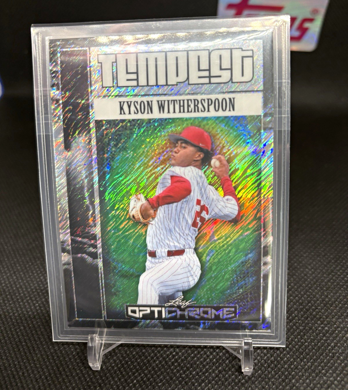 Leaf Optichrome Tempest Kyson Witherspoon Purple Shimmer TB-34 1/1 RC