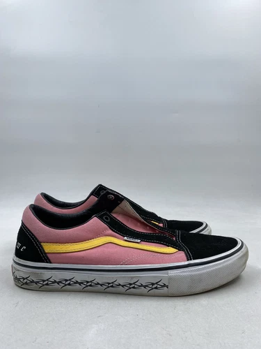 Baskets Vans Supreme rose noir M 11