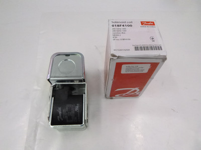 Danfoss 018F4100 Solenoid Coil Assembly W/Junction Box 24V 50/60Hz 14W