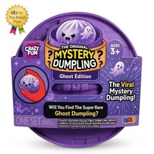 Glitter Halloween Ghost Dumplings Squishy Soft Slow Rebound Resilience Decompres