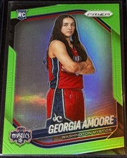 2025 Panini Prizm WNBA - Georgia Amoore #103 Green Prizm (RC)