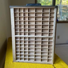 Vintage Ludlow Letterpress Tray Printers Tray #146