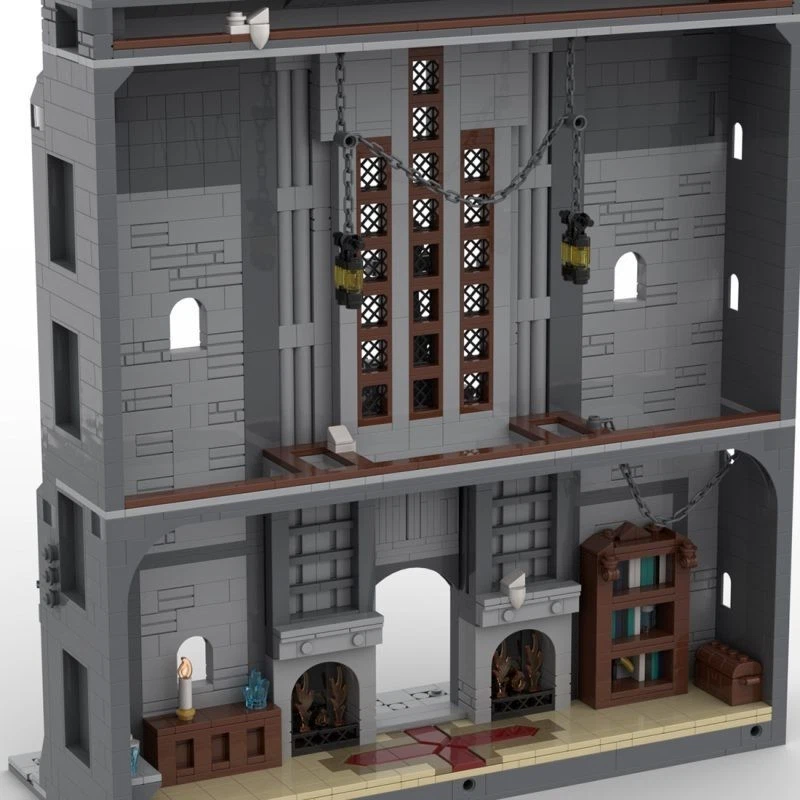 Hot Sale Street Scene Architecture Model 2402 Pieces Building Toys Set - Image 4 of 4