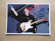 Walter Trout signed 5x7 inch photo autograph