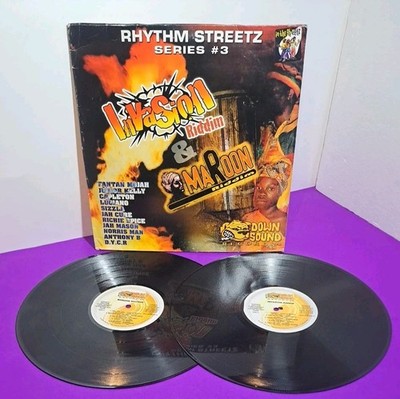 Rhythm Streetz Seri3s #3 Invasion Riddim & Maroon Riddim 2 LP Vinyl Set 2005