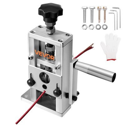 #ad VEVOR Manual Wire Stripper Stripping Machine 0.06 1 in Hand Crank or Drill $38.90