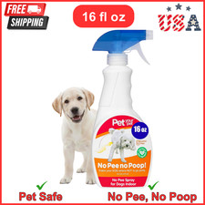 Dog Potty Training Spray No Pee No Poop, 16 Fl Oz, Non Toxic Spray for Dogs Only