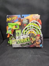 New Hasbro Nerf Zombie Stike Target set 8 Piece Set NIB