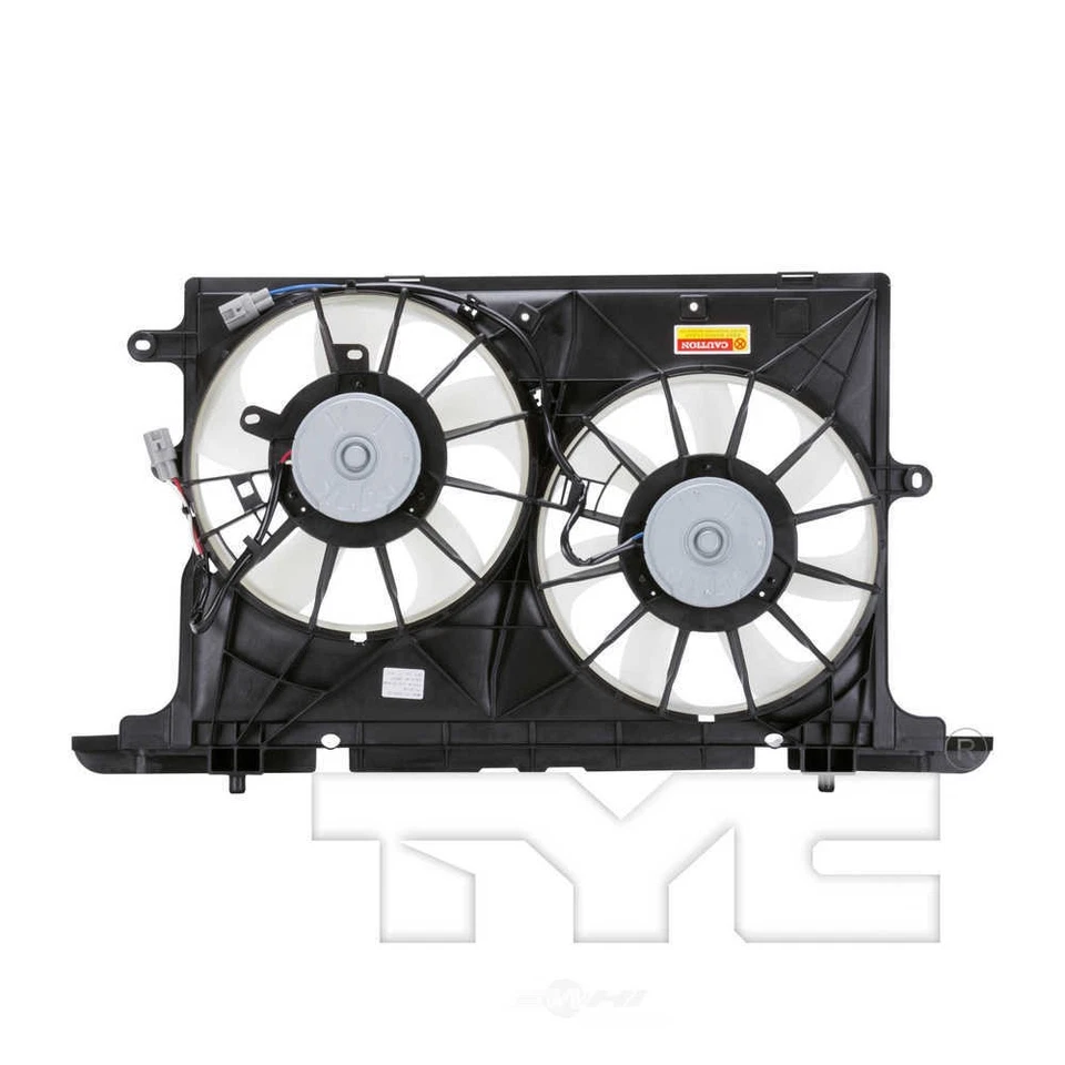 Conjunto de ventilador de radiador para 2008-2013 Scion xB 2009 2010 2011 2012 TYC 622160 Foto 2 de 4