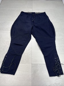 Vintage 30’s 40’s Wool Riding Breeches Jodhpurs Equestrian USA Union Made Lace