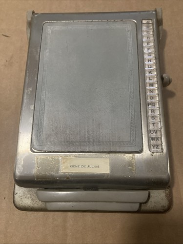 Vintage Rolodex & Bates Metal Address Book Flip Top Sliding Alphabet *LOT OF 5* - Picture 22 of 24