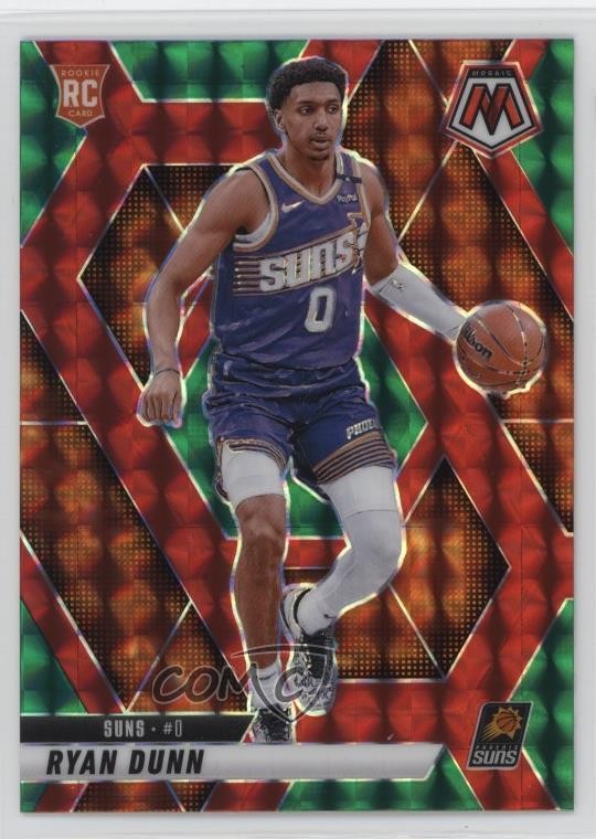 2024 Panini Mosaic Rookies Choice Red & Green Prizm Ryan Dunn #233 Rookie RC 4d5