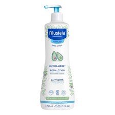 Mustela Hydra Bebe Baby Body Lotion 25.35oz Daily Moisturizer, Avocado  Jojoba