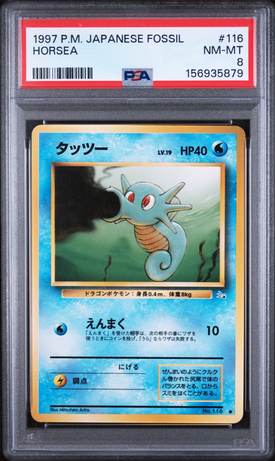 Horsea Mystery of the Fossils Regular (Japanese)