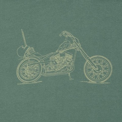 Biltwell Pan Green Hoodie Size Small