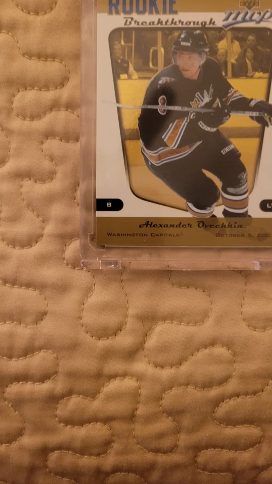 Tarjeta de novato Alexander Ovechkin 2005-06 Upper Deck MVP Rookie Breakthrough🔥🔥!!  Foto 2 de 4
