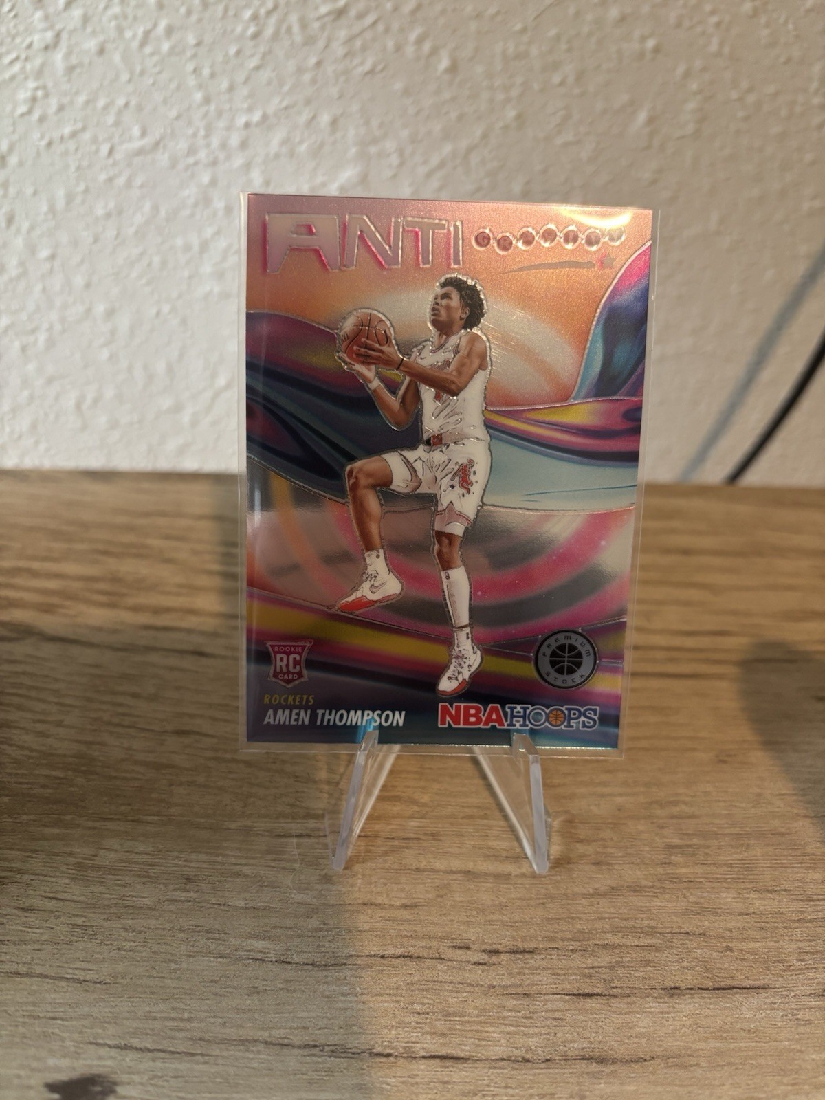 2023-24 Panini Nba Hoops Premium Stock - Anti-Gravity Amen Thompson #16 (RC)