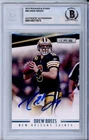 Drew Brees Panini Rookies & Stars Signed Card Beckett Authentic Autograph BAS