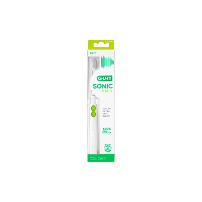 Gum Spazzolino Da Denti Sonic Daily Soft A Batteria - Immagine 5
