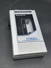 Vintage Sanyo M-G27 Portable Cassette Player For Parts