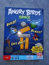 ANGRY BIRDS Space Game NIB Planet Block Version Mattel Board NEW