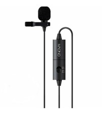MAONO AU-100 Lavalier Lapel Microphone 3.5mm Wired Clip-On Mic Long Cable