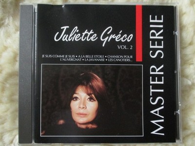 Juliette Greco - Vol.2 - Master Serie - CD Album - 1993 PolyGram