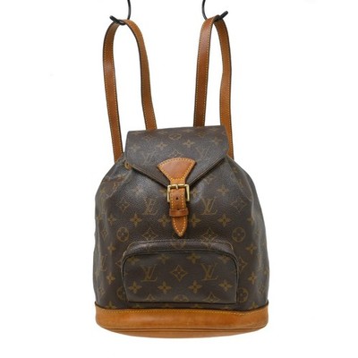Best05 LOUIS VUITTON MONTSOURIS MM BACKPACK BAG MONOGRAM M51136 SP0011 BQ00500