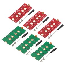 6Pcs M2 SSD Extended Adapter Card Transfer 2230 2242 2260 2280 W Screwdriver
