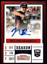 2017 Panini Elite Extra Edition #USAT-NB Nelson Berkwich USA Baseball Tickets