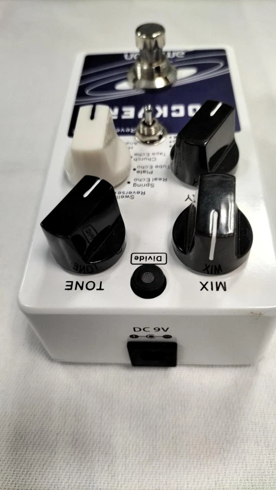 AMMOON ROCKVERB Reverb Effects Pedal Tested & Works 81102 - Image 3 of 4