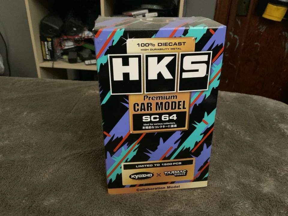 1/64 Tarmac Works Kyosho Nissan Skyline GT-R R32 HKS limitado a 1500 Foto 2 de 4