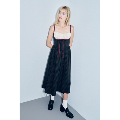slim fit dress slacks Snow Rags Dress Thick Linen S main image 0