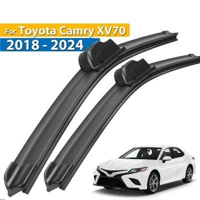 2Pcs Front Windshield Wiper Blades Set For Toyota Camry XV70 2018 - 2024 26''+20''