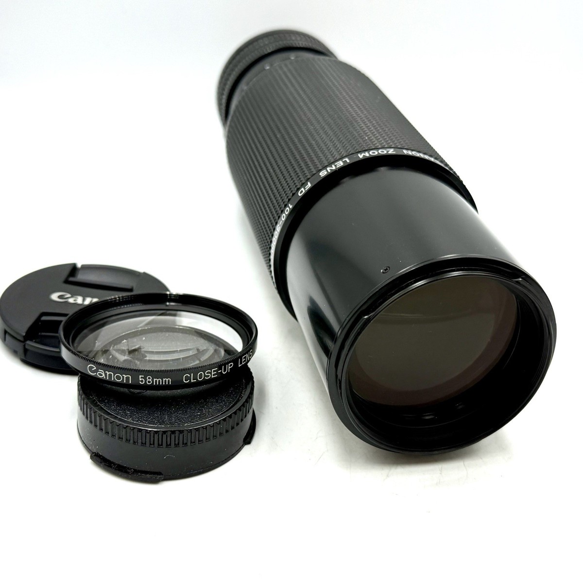EXC4] Canon NFD FD 100-300mm F.5.6 Zoom Lens w/ Poach from JAPAN