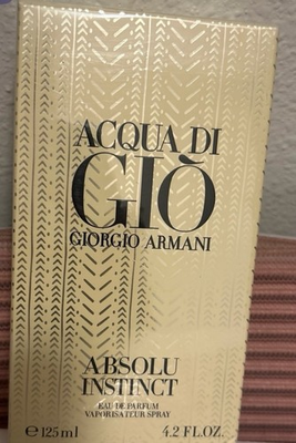 #ad #ad This is a Giorgio Armani Acqua Di Giò Absolu Instinct Eau de Parfum spray.Fragra $110.99
