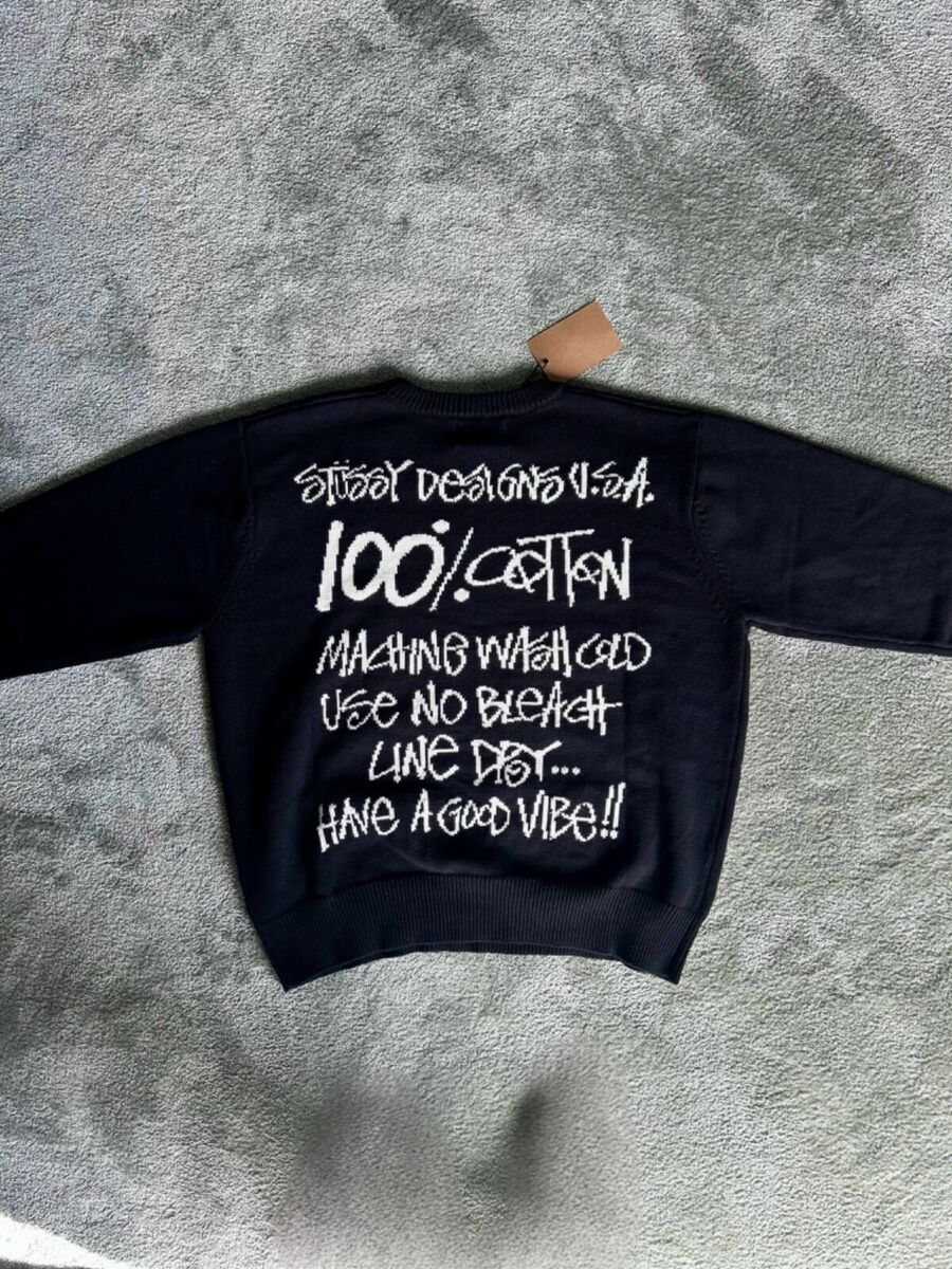 Stussy Carelabel sweater | eBay Stussy Carelabel sweater | eBay