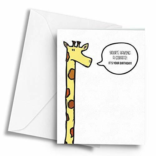 You're Having a Giraffe! It's Your Occasions > Birthday! - A5 Greetings Card - Picture 1 of 1