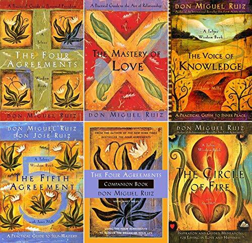 Toltec Wisdom Series 6-Book Set by Don Miguel Ruiz
