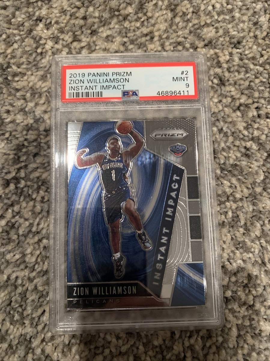 Zion Williamson 2019-20 Panini Prizm Instant Impact PSA 9 MINT