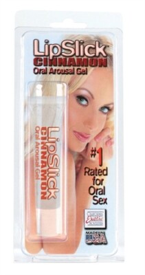 CalExotics Lipslick Cinnamon Oral Arousal Gel 0.5oz