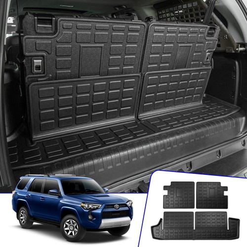 Fit 10-2024 Toyota 4Runner 7 Seats Trunk Mat 3rd Row Backrest Mats ...