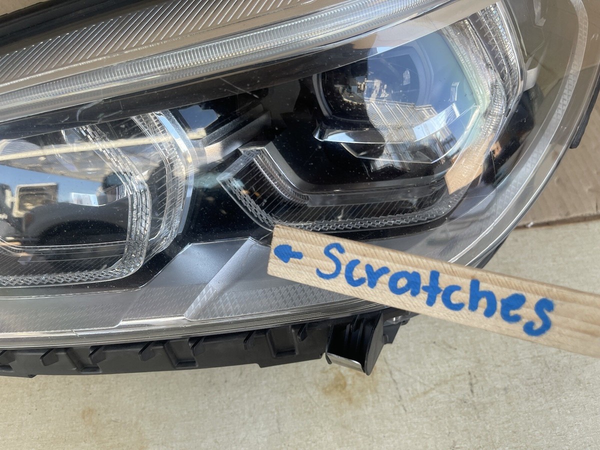 OEM 2018 2019 2020 2021 BMW X3 X4 FULL LED HEADLIGHT ADAPTIVE  